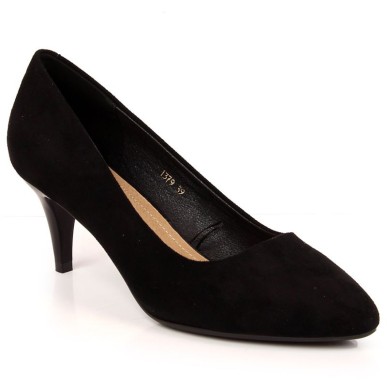 Pumps stilettos black suede W Sergio Leone