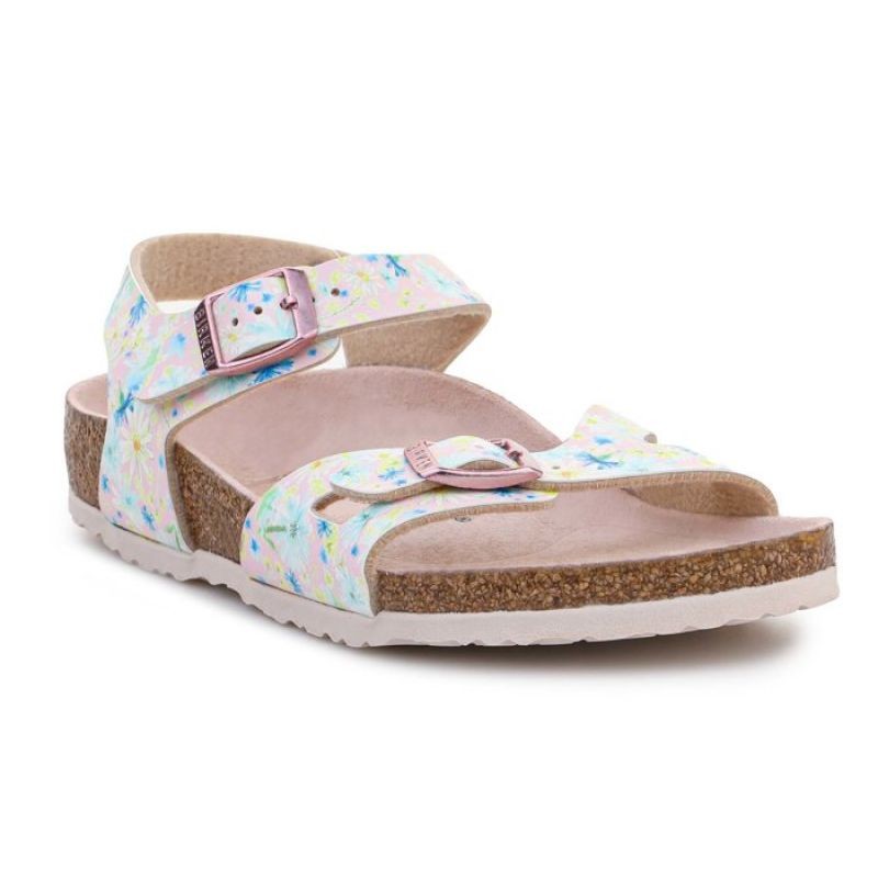 Birkenstock Rio Kids 1022232 Sandali floreali pastello