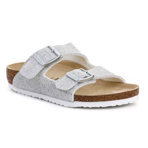 Birkenstock Arizona Kids 1022230 Cosmic Sparkle Bianco