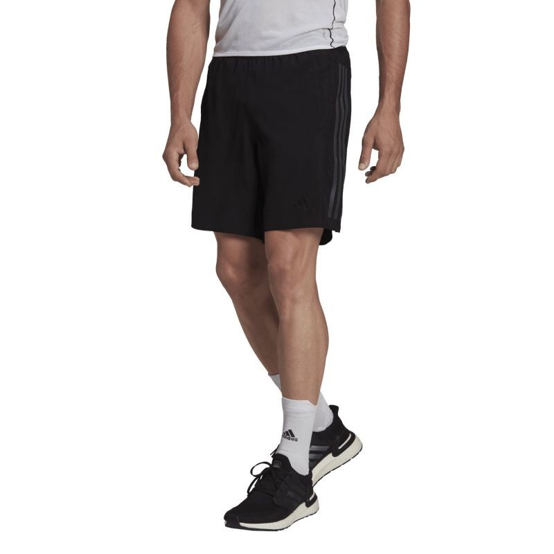 Adidas Run Icon Full Reflective 3-Stripes Shorts M HE2468