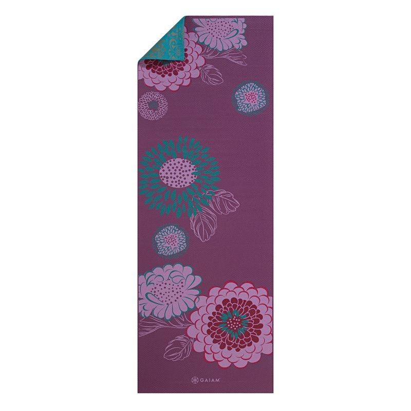 Double-sided yoga mat "KIKU" 6 MM 61548