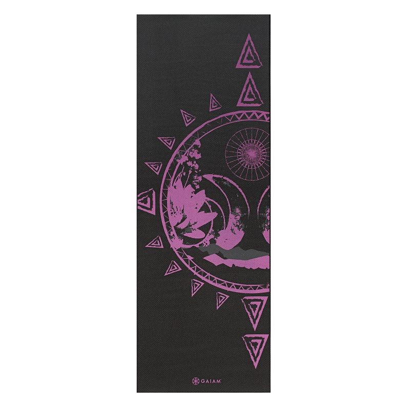 Double-sided yoga mat Gaiam "BE FREE" 6mm 62031