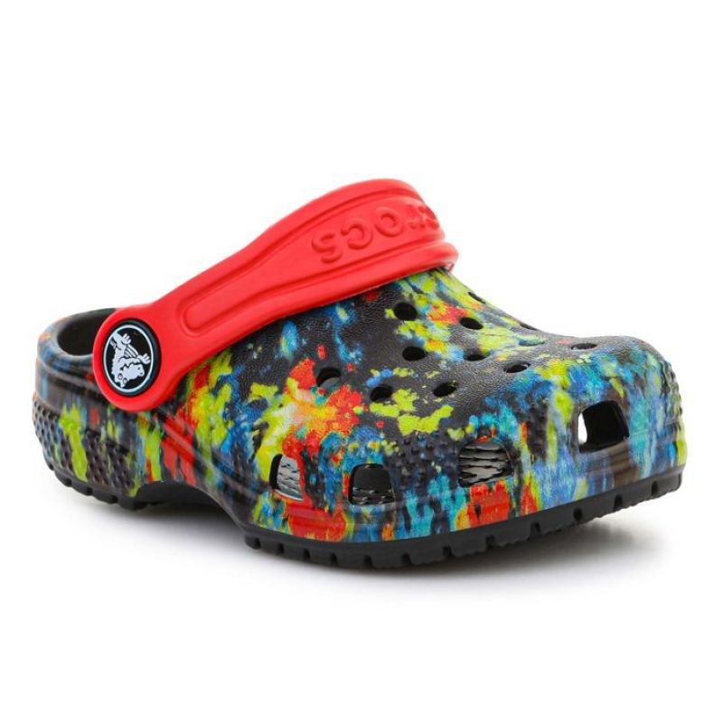 Zoccoli Crocs Classic Tie Dye Graphic Kids Clog T Jr 206994-4SW