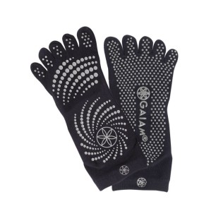 Gaiam black anti-slip socks S / M 52223