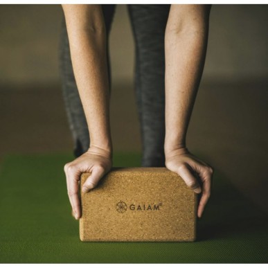 Cubo yoga GAIAM in sughero 52292