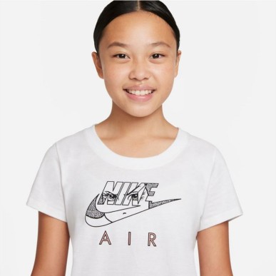 Nike Sportswear Tee Mascot Scoop Jr DQ4380 100