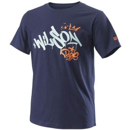 Wilson Paris Hope Tech Youth Tee Jr WRA816001