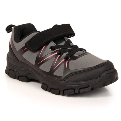 Trekking shoes with velcro American Club Jr AM902A gray