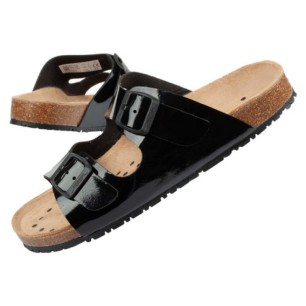 Abeba Sandals Nero W 8088 pantofole da lavoro