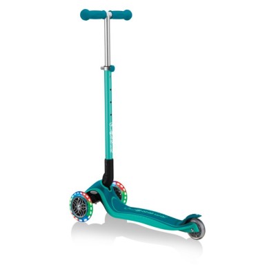 Scooter 3 ruote Globber Primo Pieghevole Plus Luci Jr 439-107