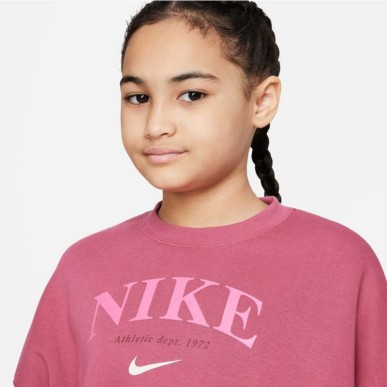 Felpa Nike Sportswear Trend Flc Crew Jr DV2563 633