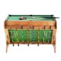 SDG Set 3in1 tavolo per biliardo, calcio balilla, air hockey