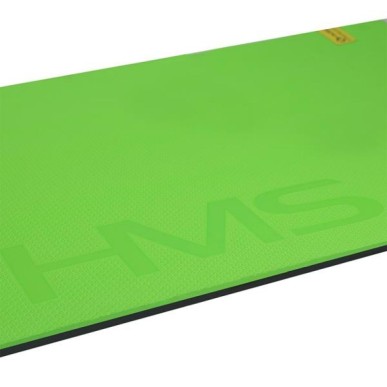 Tappetino fitness per club con fori HMS Premium MFK01 Verde-Nero