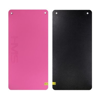 Club fitness mat with holes HMS Premium MFK02 Pink-Black