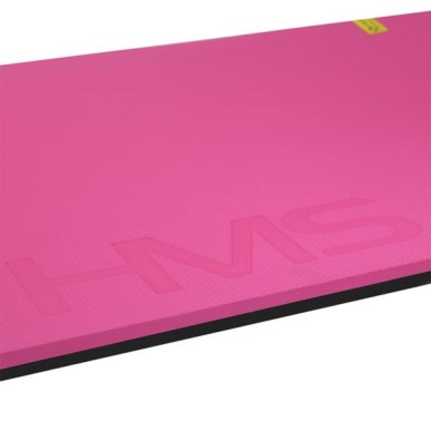 Club fitness mat with holes HMS Premium MFK02 Pink-Black