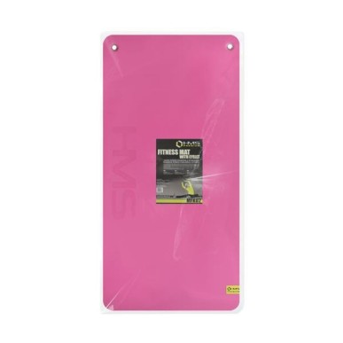 Club fitness mat with holes HMS Premium MFK02 Pink-Black