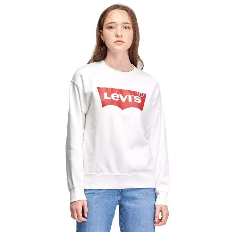 Felpa con cappuccio Levi's Graphic Standard Crew W 186860011