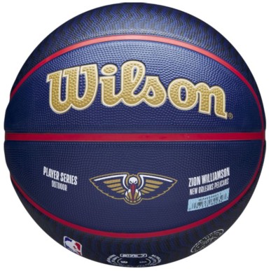 Pallone da basket Wilson NBA Player Icon Zion Williamson Outdoor WZ4008601XB7