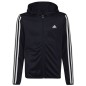 Sweatshirt adidas 3S FZ HD Jr HE9339