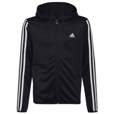 Sweatshirt adidas 3S FZ HD Jr HE9339