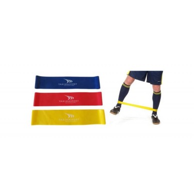 Fitness rubber Yakima yellow/red/blue 100114 set of 3