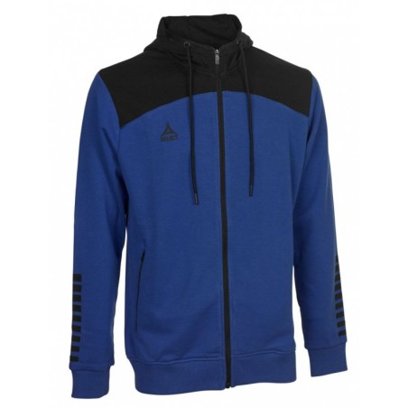 Select Oxford Zip Hoodie M T26-01841 blue/black