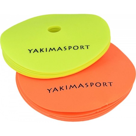 Marcatori da campo piatto Yakimasport 12 pz 100054