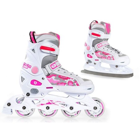 Roller skates Mico Princes 2in1 PW-126B-8