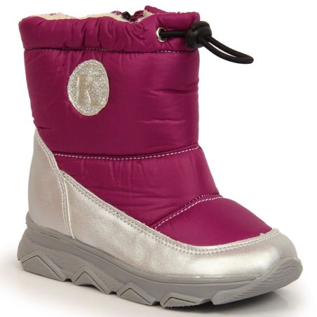 Insulated snow boots Kornecki Jr KOR6896A fuchsia