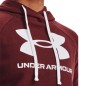 Felpa con cappuccio Under Armour Rival Fleece Logo W 1356318 690