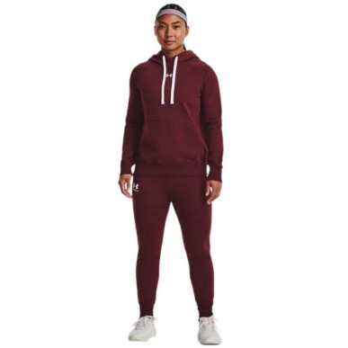 Felpa con cappuccio Under Armour Rival Fleece HB W 1356317 690