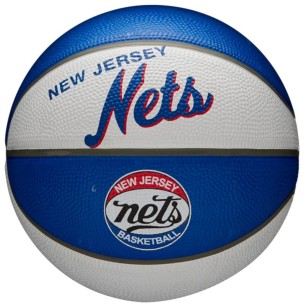 Mini pallone retrò NBA Team Brooklyn Nets Wilson WTB3200XBBRO