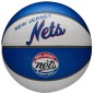 Mini pallone retrò NBA Team Brooklyn Nets Wilson WTB3200XBBRO