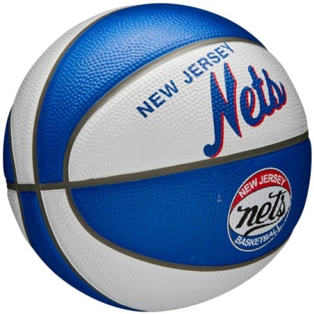 Mini pallone retrò NBA Team Brooklyn Nets Wilson WTB3200XBBRO