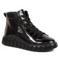 Patent leather ankle boots on the Filippo W PAW382 platform