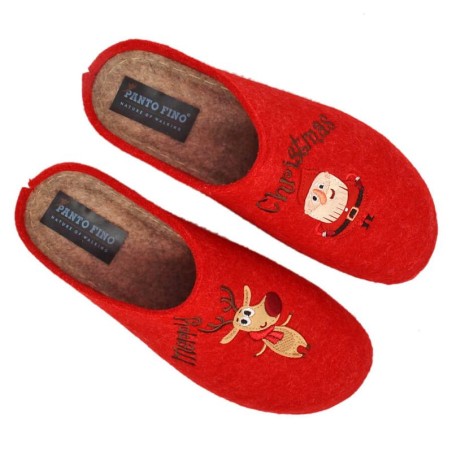 Christmas felt slippers Panto Fino W KK267037 INT1769