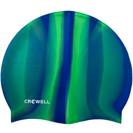 Cuffia da piscina in silicone Crowell Multi Flame col. 12