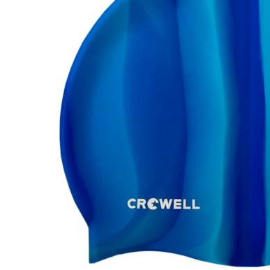 Cuffia da piscina in silicone Crowell Multi Flame col. 13