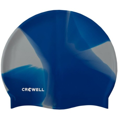 Cuffia da piscina in silicone Crowell Multi Flame col.19