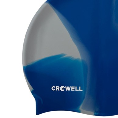 Crowell Multi Flame silicone swimming cap col.19