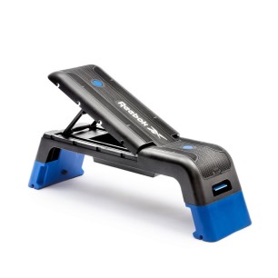 Adjustable step with bench function Reebok RAP-15170BL