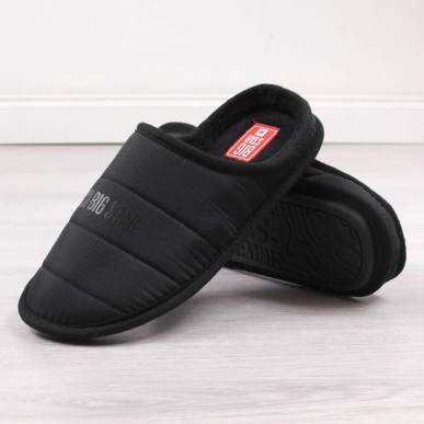 Big Star W INT1773B insulated slip-on slippers