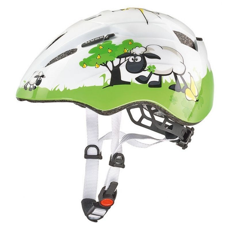 Uvex Kid 2 Casco da ciclismo per bambini bianco-verde