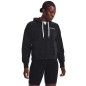 Under Armor Essential Fleece Script FZ Hoodie W 1374 106-001