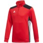 FELPA adidas REGISTA 18 TRAINING JR rossa CZ8656