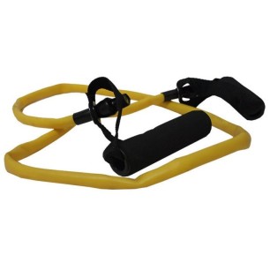 Gomma fitness con maniglie SMJ GB-S2109 Giallo pesante