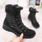 Waterproof leather snow boots Rieker W RKR561