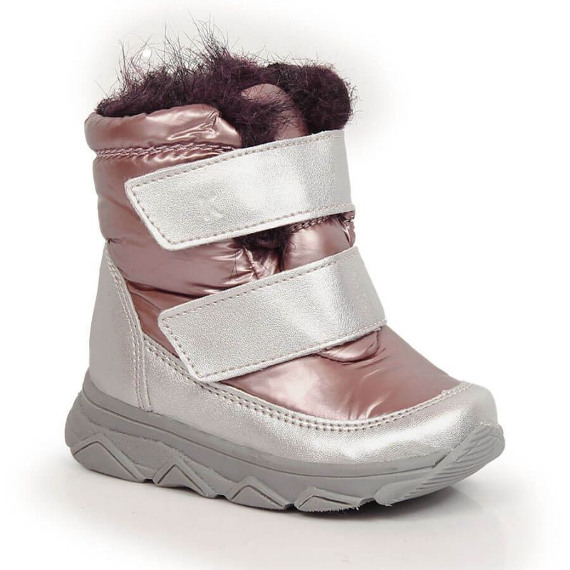 Waterproof snow boots with velcro membrane Kornecki Jr KOR6895B