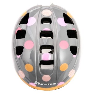 Casco da bicicletta Meteor MA-2 dots Junior 23954