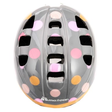 Casco da bicicletta Meteor MA-2 dots Junior 23954